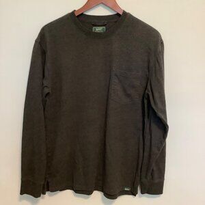 Woolrich The Green Label Collection Long Sleeve Pocket Tee Men’s Small Gray GUC